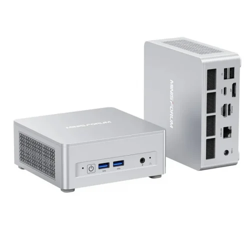 ⁦מחשב נייח מיני UM870PLUS-32G1T MinisForum UM870 Plus Ryzen 7 8745H 32GB 1TB Rade⁩ – תמונה ⁦4⁩