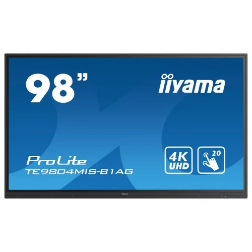 מסך מחשב ‏98 ‏אינטש iiYAMA ProLite TE9804MIS-B1AG 4K