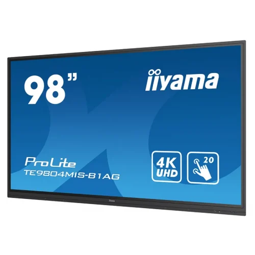 ⁦מסך מחשב ‏98 ‏אינטש iiYAMA ProLite TE9804MIS-B1AG 4K⁩ – תמונה ⁦2⁩