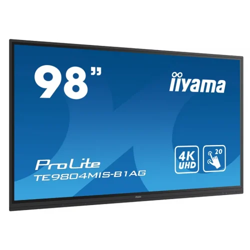 ⁦מסך מחשב ‏98 ‏אינטש iiYAMA ProLite TE9804MIS-B1AG 4K⁩ – תמונה ⁦3⁩