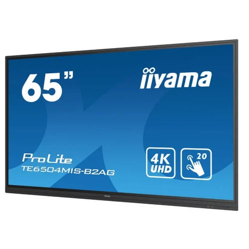 ⁦מסך מחשב ‏65 ‏אינטש iiYAMA ProLite TE6504MIS-B2AG 4K⁩ – תמונה ⁦3⁩