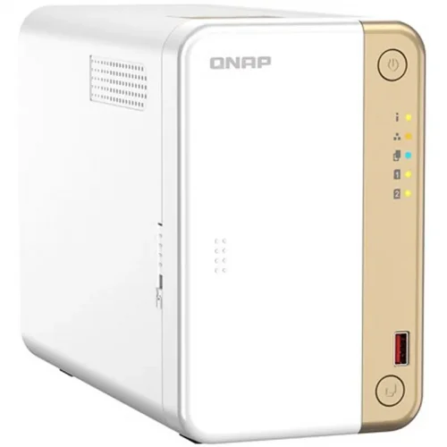 QNAP NAS TS-262-4G/Up to 2.9 GHz/Intel Dual-Core 2.5GbE שרת NAS