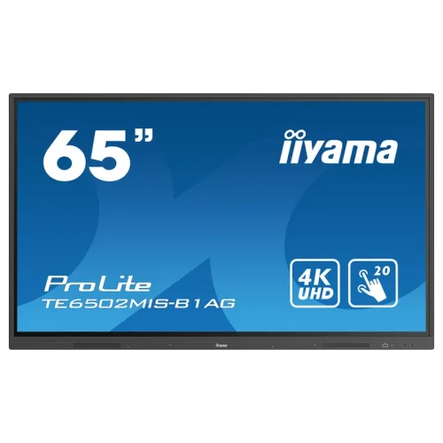 מסך מחשב ‏65 ‏אינטש iiYAMA ProLite TE6502MIS-B1AG 4K