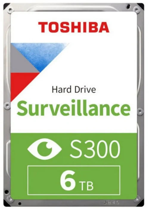 TOSHIBA S300 6TB Surveillance (SMR) HDWT860UZSVA דיסק