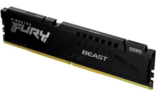 זיכרון 16GB 5200MT/s DDR5 CL36 DIMM FURY Beast Black EXPO KF552C36BBE-16  Kingston Fury