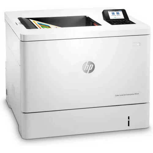 ⁦מדפסת לייזר מדפסת ליזר HP Color LJ Ent M554dn 7ZU81A⁩ – תמונה ⁦3⁩