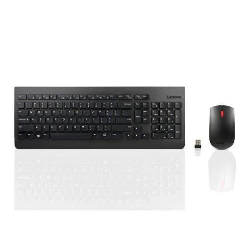 סט אלחוטי Lenovo 510 מקלדת חסינת נוזלים עם מקלדת נומרית + עכבר אופטי
