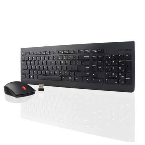 סט אלחוטי Lenovo 510 מקלדת חסינת נוזלים עם מקלדת נומרית + עכבר אופטי