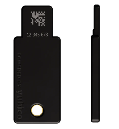 yubikey nfc מלאי7 הבחירה הפופלרית! מפתח אבטחה Yubico YubiKey 5 NFC | USB-A + NFC