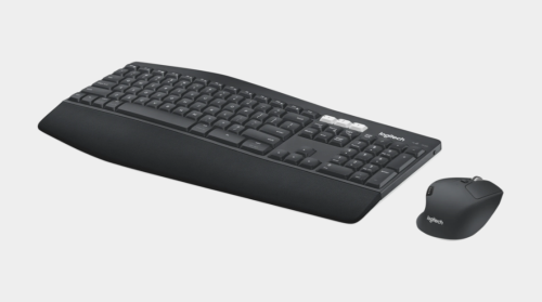 הבחירה הפופולרית! סט מקלדת ועכבר אלחוטיים Logitech MK850 Performance עם תמיכה בעד 3 מכשירים | משענת יד מרופדת |