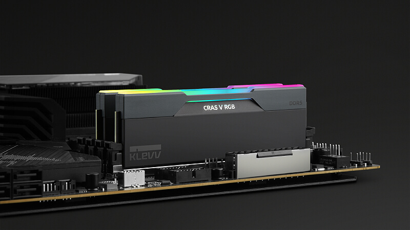 KLEVV CRAS V RGB Obsidian Black DDR5 memory