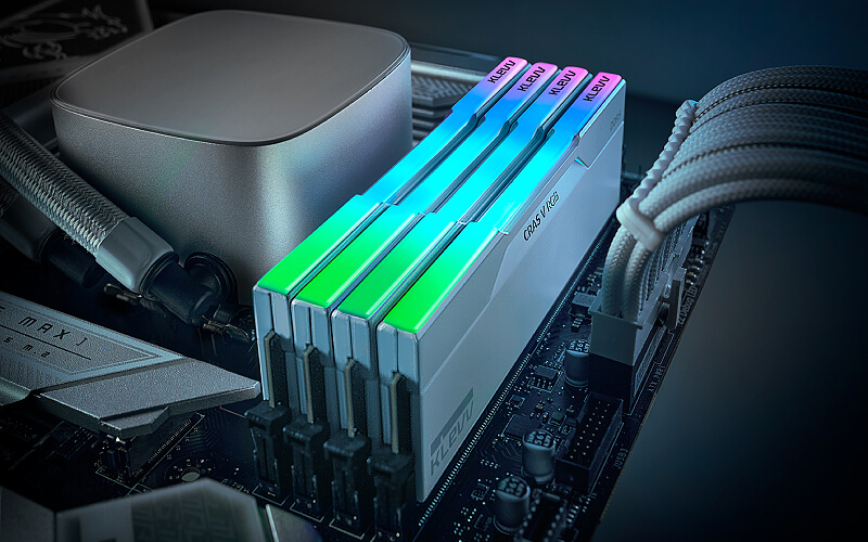 Klevv DDR5 32GB (2x16GB) 6000 CL30 CRAS V RGB White