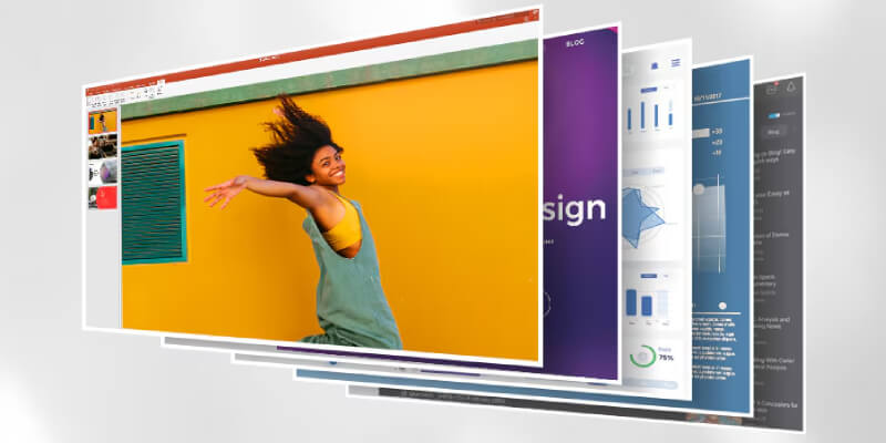כלי אפליקציית LG Switch לסידור המסך ולהגדרות תצוגה תואמות