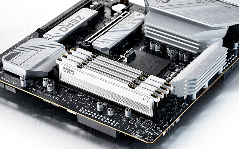 KLEVV FIT V White DDR5 memory design
