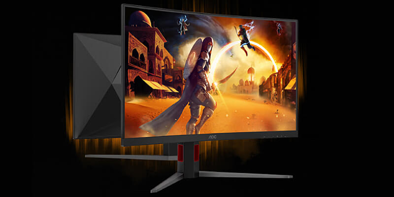 מסך גיימינג קעור AOC C32G4Z