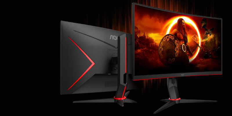 מסך גיימינג קעור AOC CU34G2XP-BK