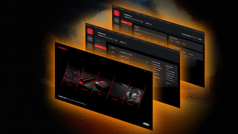 תוכנת AOC G-Menu