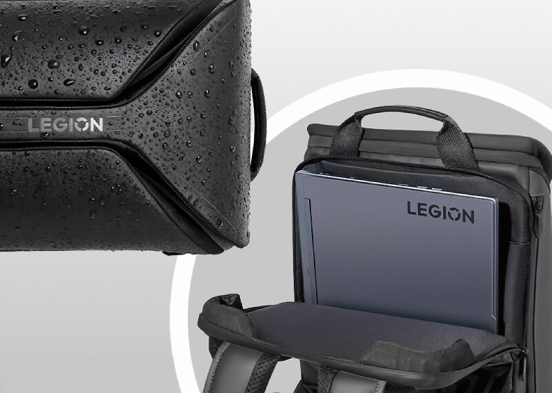 ציפוי PU עמיד במים ותא מוגן למחשב נייד ב-Lenovo Legion GB900